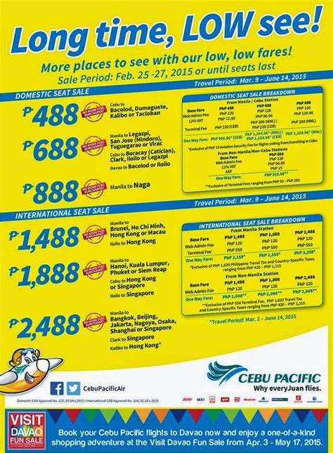 pal airlines promo ticket price